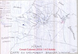 Le Map BAKASSA   Le sponsoring de la Conuk sous l'égide des colonies 2016 a permis à Aubin Koloko de remporter la compétition pour réaliser la cartographie Bakassa.