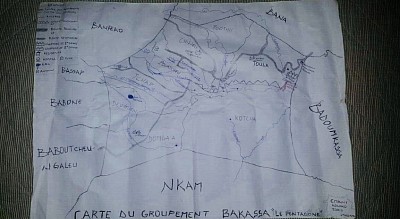 Map du groupement Bakassa